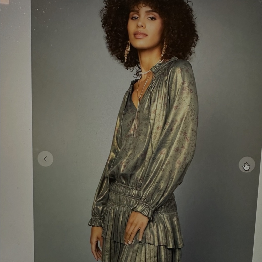 New Metallic Dress